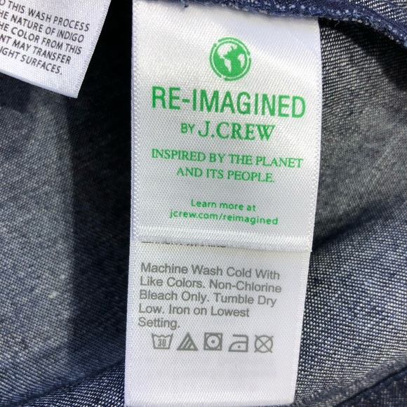 J. Crew Squareneck Denim Mini Dress - Picture 10 of 12